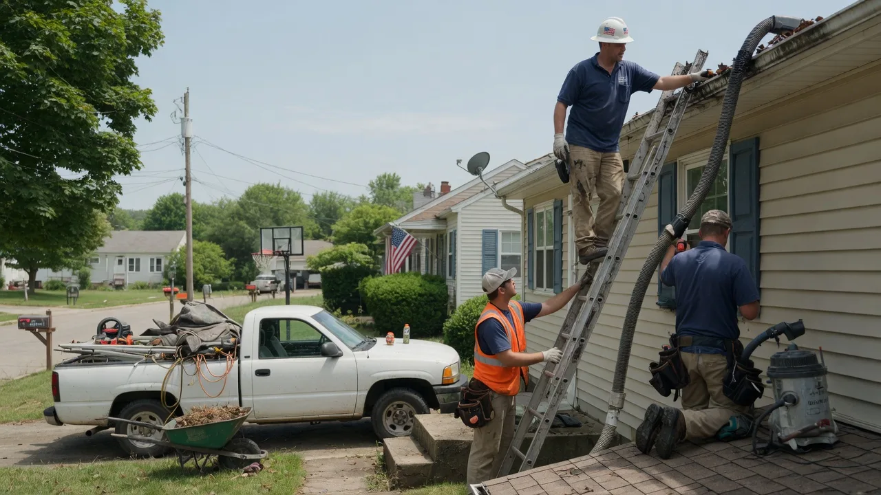 Gutter Installation in De Queen, AR near me